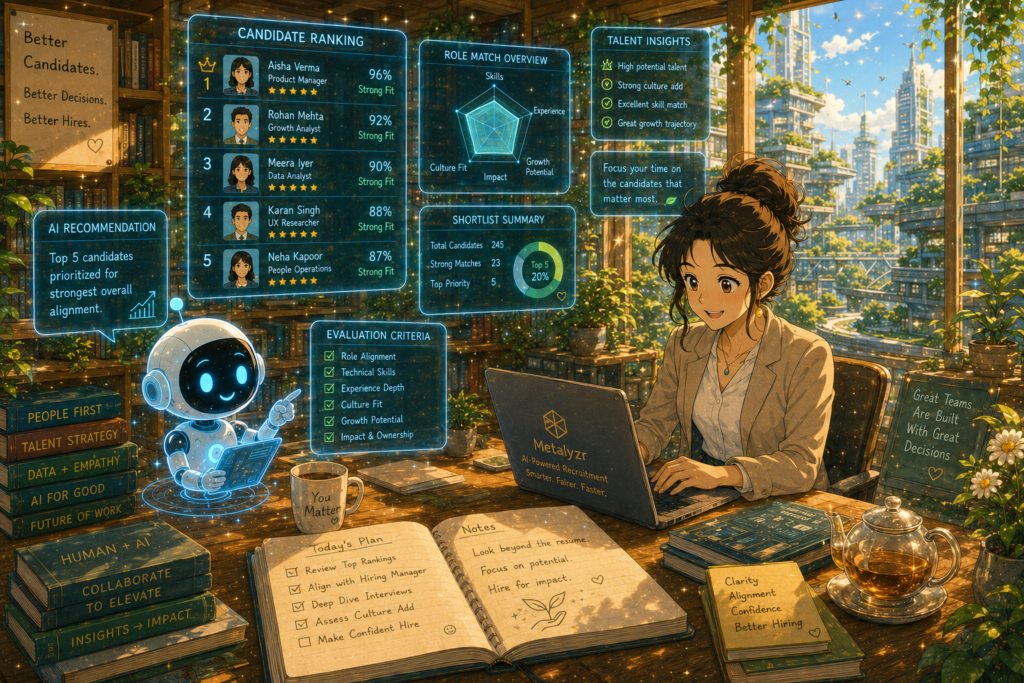 Why AI Works Better for Ranking Than Replacing Recruiters